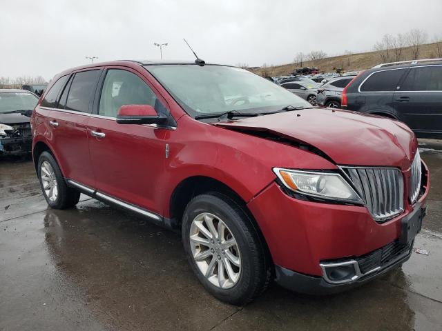 2LMDJ8JK3EBL03986 - 2014 LINCOLN MKX MAROON photo 4