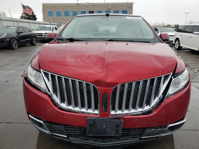 2LMDJ8JK3EBL03986 - 2014 LINCOLN MKX MAROON photo 5