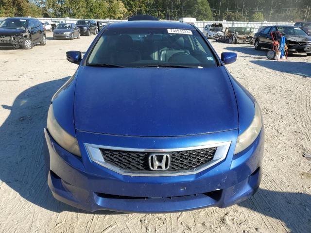 1HGCS12859A009379 - 2009 HONDA ACCORD EXL BLUE photo 5