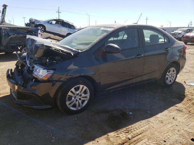 1G1JB5SH0H4122238 - 2017 CHEVROLET SONIC LS GRAY photo 1