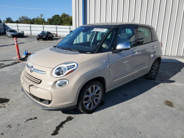 ZFBCFACH8EZ029707 - 2014 FIAT 500L LOUNGE TAN photo 1