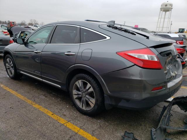 5J6TF1H56DL003002 - 2013 HONDA CROSSTOUR EXL GRAY photo 2