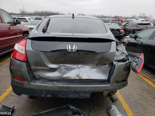 5J6TF1H56DL003002 - 2013 HONDA CROSSTOUR EXL GRAY photo 6