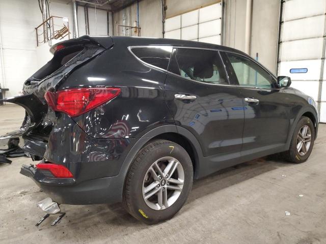 5NMZTDLB2HH046122 - 2017 HYUNDAI SANTA FE S BLACK photo 3