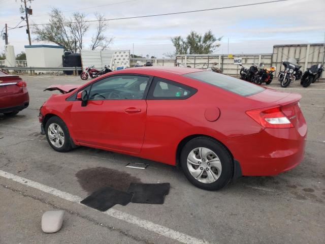 2HGFG3B59DH516702 - 2013 HONDA CIVIC LX RED photo 2