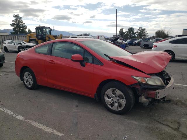 2HGFG3B59DH516702 - 2013 HONDA CIVIC LX RED photo 4