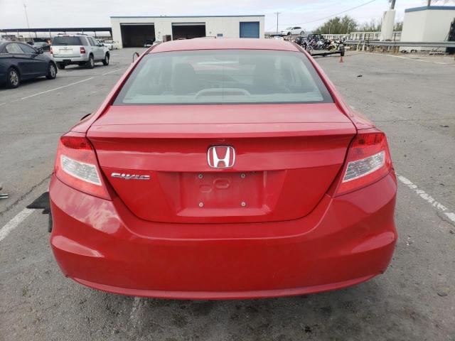 2HGFG3B59DH516702 - 2013 HONDA CIVIC LX RED photo 6