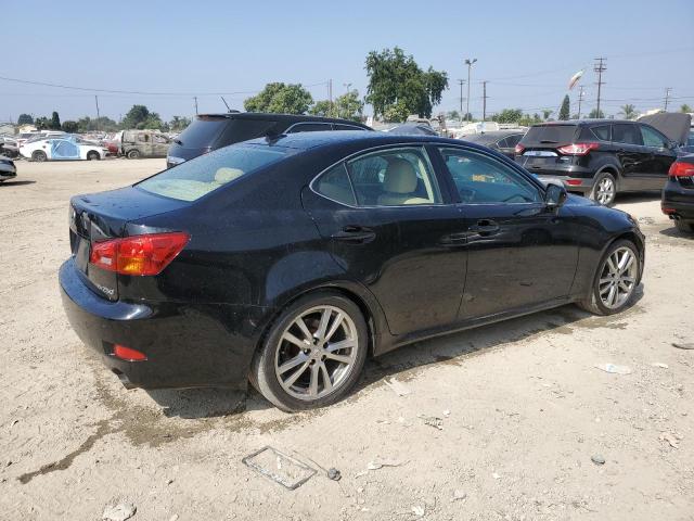 JTHBK262282074378 - 2008 LEXUS IS 250 BLACK photo 3