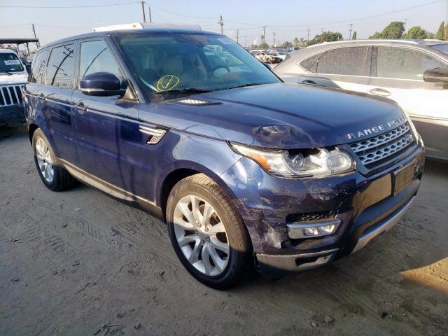 SALWR2WF5EA388098 - 2014 LAND ROVER RANGE ROVE HSE BLUE photo 1