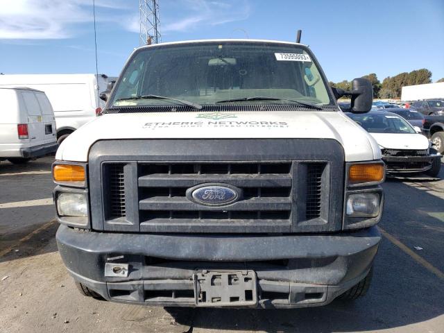 1FTNE2ELXBDA10164 - 2011 FORD E-250 E250 VAN WHITE photo 5