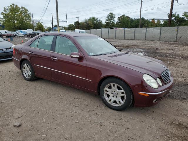 WDBUF65J93A336750 - 2003 MERCEDES-BENZ E 320 BURGUNDY photo 4