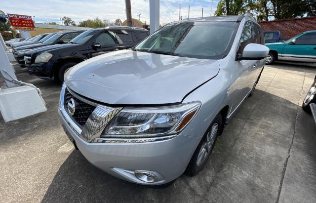 5N1AR2MM3FC615499 - 2015 NISSAN PATHFINDER S SILVER photo 2