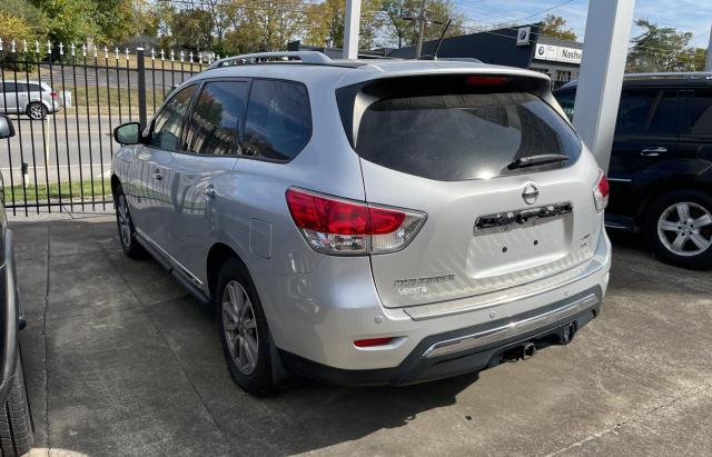 5N1AR2MM3FC615499 - 2015 NISSAN PATHFINDER S SILVER photo 3