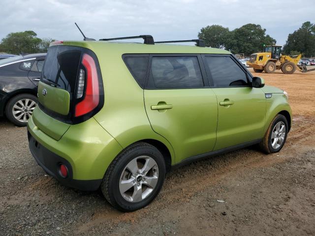 KNDJN2A28J7894307 - 2018 KIA SOUL GREEN photo 3