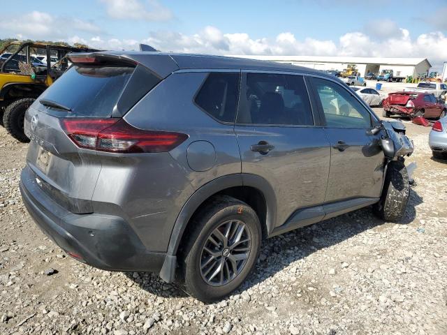 JN8AT3AA4MW000854 - 2021 NISSAN ROGUE S GRAY photo 3