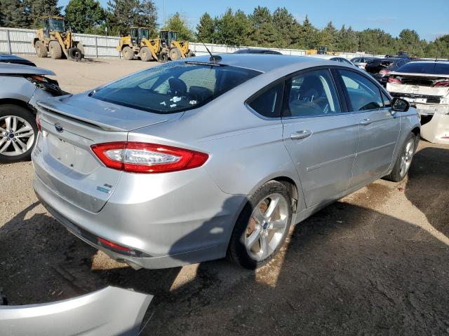 3FA6P0HD0ER126966 - 2014 FORD FUSION SE SILVER photo 3