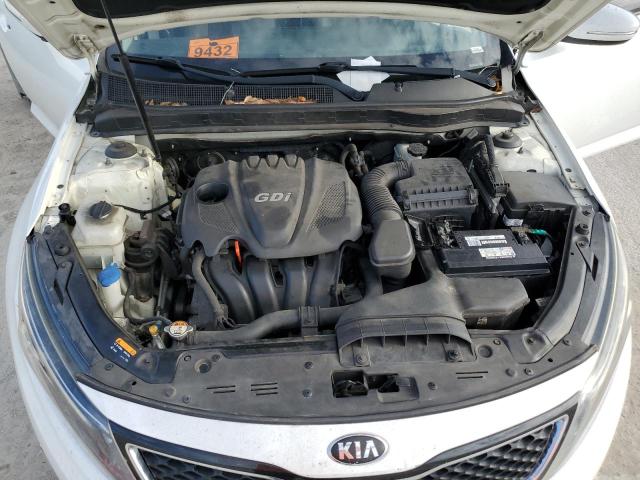 KNAGM4A75F5541950 - 2015 KIA OPTIMA EX LX WHITE photo 11