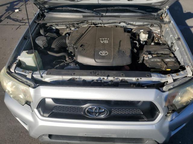 3TMJU4GN1DM146122 - 2013 TOYOTA TACOMA DOUBLE CAB PRERUNNER SILVER photo 11