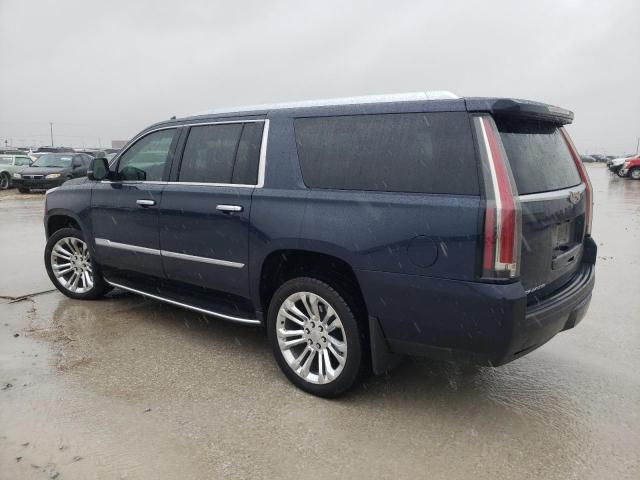 1GYS4HKJ7HR217130 - 2017 CADILLAC ESCALADE ESV LUXURY BLUE photo 2