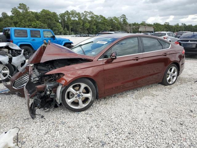 3FA6P0HD0GR113685 - 2016 FORD FUSION SE BROWN photo 1