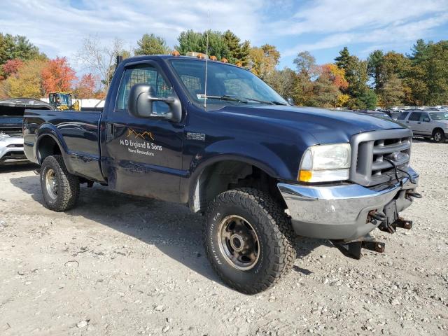 1FTSF31L04EC77791 - 2004 FORD F-350 SRW SUPER DUTY BLUE photo 4