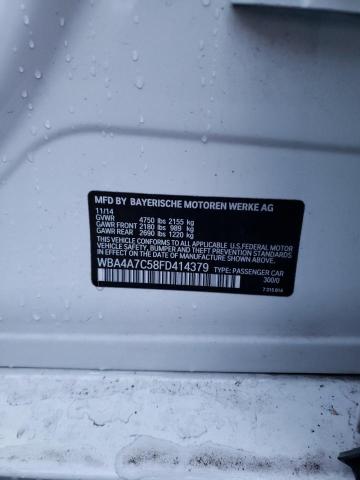 WBA4A7C58FD414379 - 2015 BMW 428 XI GRAN COUPE WHITE photo 13