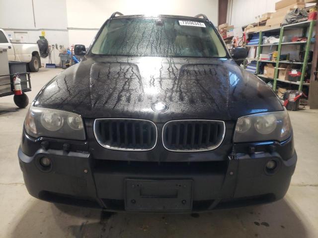 WBXPA73476WC53122 - 2006 BMW X3 2.5I BLACK photo 5