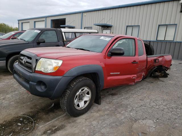 5TEUU42N49Z631384 - 2009 TOYOTA TACOMA ACCESS CAB წითელი ფოტო 1