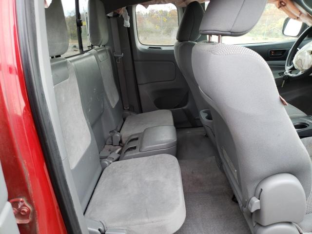 5TEUU42N49Z631384 - 2009 TOYOTA TACOMA ACCESS CAB წითელი ფოტო 10