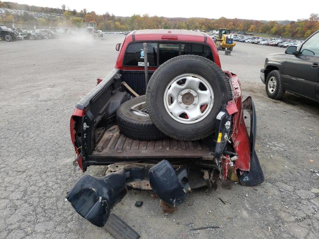 5TEUU42N49Z631384 - 2009 TOYOTA TACOMA ACCESS CAB წითელი ფოტო 6