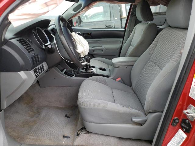 5TEUU42N49Z631384 - 2009 TOYOTA TACOMA ACCESS CAB წითელი ფოტო 7