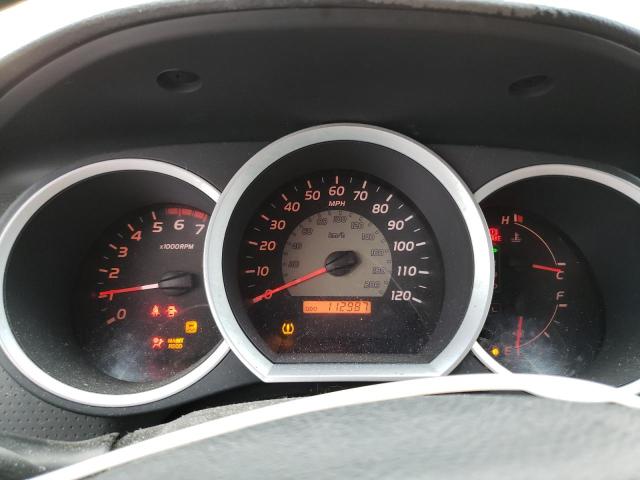 5TEUU42N49Z631384 - 2009 TOYOTA TACOMA ACCESS CAB წითელი ფოტო 9