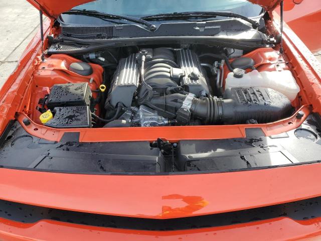 2C3CDZFJ0NH210787 - 2022 DODGE CHALLENGER R/T SCAT PACK ORANGE photo 11