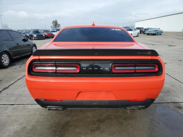 2C3CDZFJ0NH210787 - 2022 DODGE CHALLENGER R/T SCAT PACK ORANGE photo 6