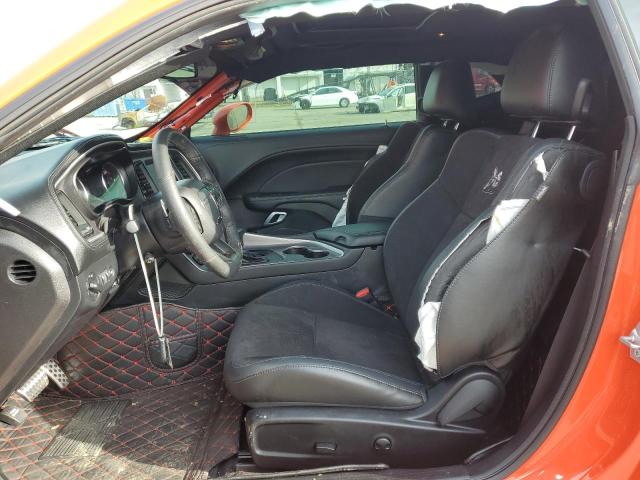 2C3CDZFJ0NH210787 - 2022 DODGE CHALLENGER R/T SCAT PACK ORANGE photo 7