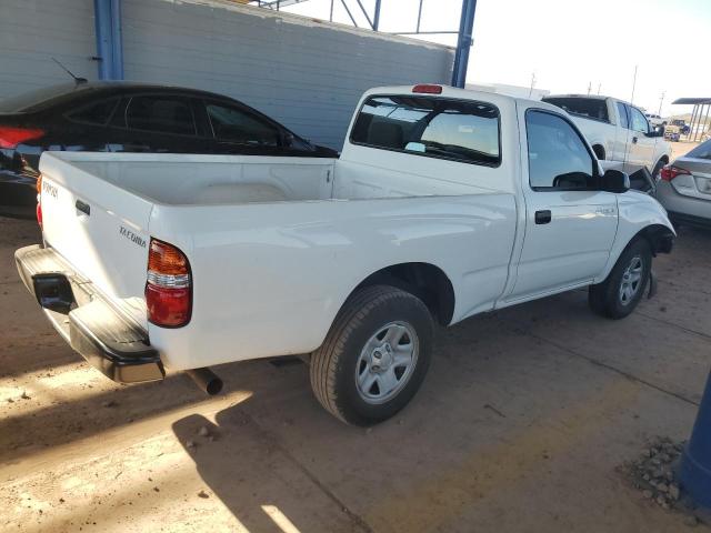 5TENL42N71Z745214 - 2001 TOYOTA TACOMA WHITE photo 3