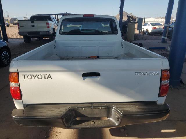 5TENL42N71Z745214 - 2001 TOYOTA TACOMA WHITE photo 6