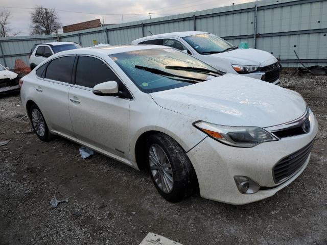 4T1BD1EB5EU020432 - 2014 TOYOTA AVALON HYBRID WHITE photo 4