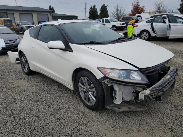 JHMZF1D46DS000327 - 2013 HONDA CR-Z WHITE photo 4