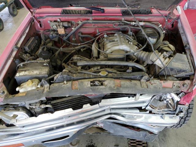 1N6HD16Y9MC355860 - 1991 NISSAN TRUCK 2WD KING CAB RED photo 11