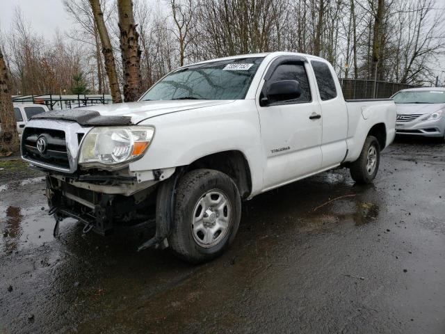 5TETX22N17Z455687 - 2007 TOYOTA TACOMA ACCESS CAB 白色 照片 1