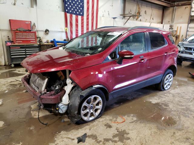 MAJ6S3GLXLC370189 - 2020 FORD ECOSPORT SE RED photo 1