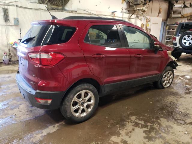 MAJ6S3GLXLC370189 - 2020 FORD ECOSPORT SE RED photo 3