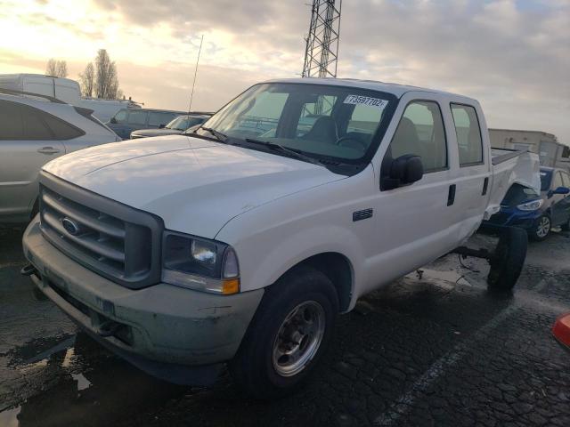 1FTNW20L84ED09573 - 2004 FORD F250 SUPER WHITE photo 1