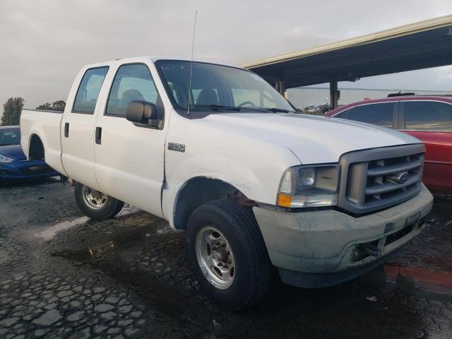 1FTNW20L84ED09573 - 2004 FORD F250 SUPER WHITE photo 4