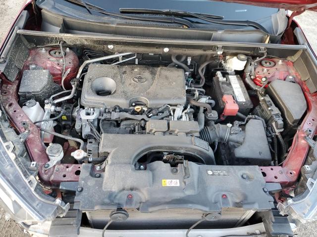 2T3C1RFV1KW028874 - 2019 TOYOTA RAV4 XLE PREMIUM RED photo 11