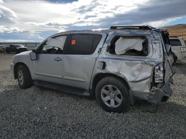 5N1AA08A34N715521 - 2004 NISSAN ARMADA SE SILVER photo 2