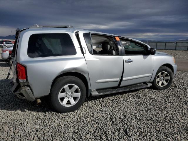 5N1AA08A34N715521 - 2004 NISSAN ARMADA SE SILVER photo 3