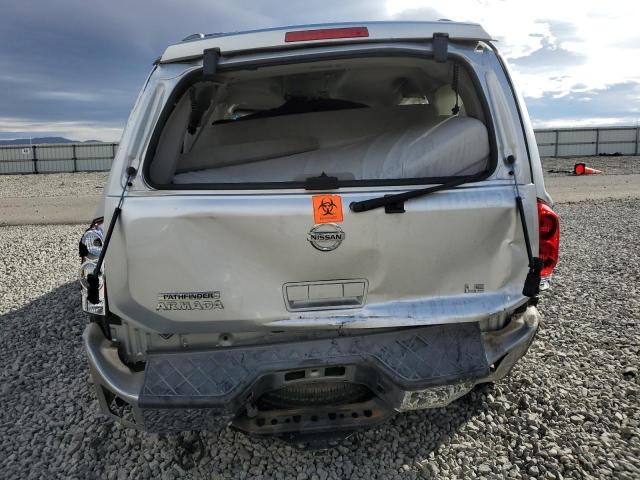 5N1AA08A34N715521 - 2004 NISSAN ARMADA SE SILVER photo 6