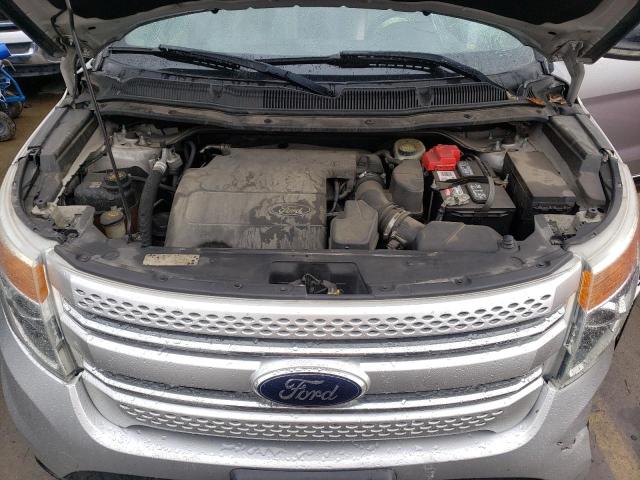 1FM5K7D8XDGA36179 - 2013 FORD EXPLORER XLT SILVER photo 11